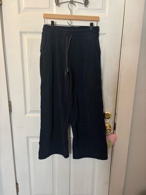 Lululemon Wide-Leg Sweatpants - Navy Blue